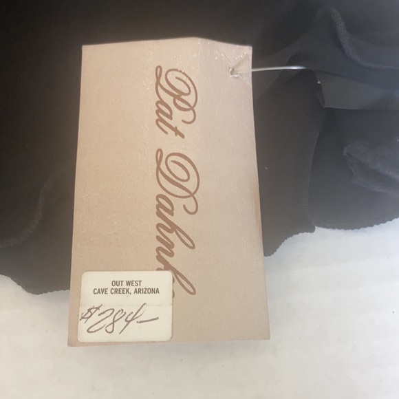 Pat Dahnke One Shoulder Black Top size small NWT - Picture 4 of 9